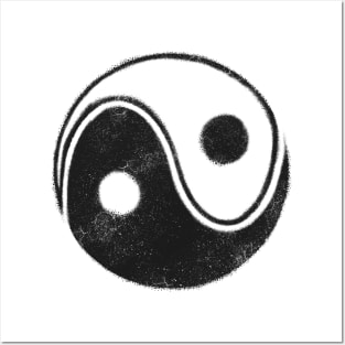 Yinyang Zen Harmony Meditation Spiritual Posters and Art